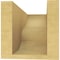 Ekena Millwork 5"W x 10"D x 5"H Wide Greensboro Rough Cedar Woodgrain TimberThane Corbel, Primed Tan CORUR05X10X05GRNRCPR - alternate 4